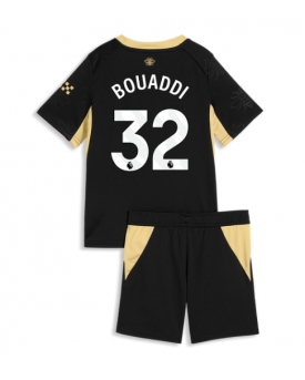 Manchester City Ayyoub Bouaddi #32 Maglia Gara Trasferta Repliche 2026-27 Bambino Maniche Corte Manchester City Ayyoub Bouaddi #32 Maglia Gara Trasferta Repliche 2026-27 Bambino Maniche Corte
